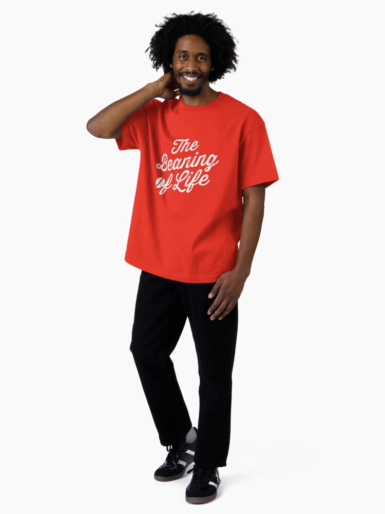 Thumbnail 4 of 7, Oversized T-Shirt, The Beaning of Life designed and sold by oskardahlbom.