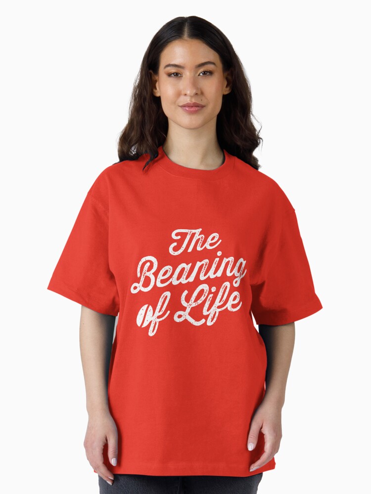 Thumbnail 2 of 7, Oversized T-Shirt, The Beaning of Life designed and sold by oskardahlbom.