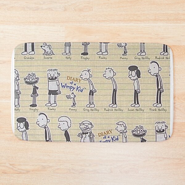 Item preview, Diary of a wimpy kid (cast) designed and sold by Kylie’s Kanvas.