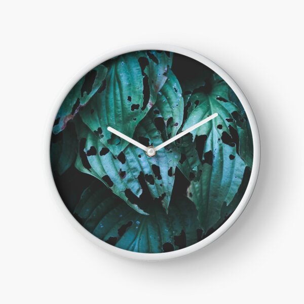 Leaves Clock