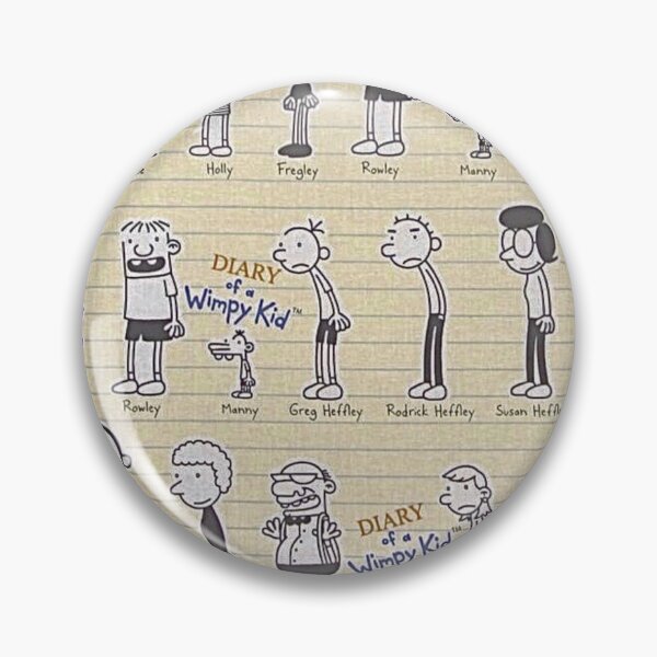 Item preview, Diary of a wimpy kid (cast) designed and sold by Kylie’s Kanvas.