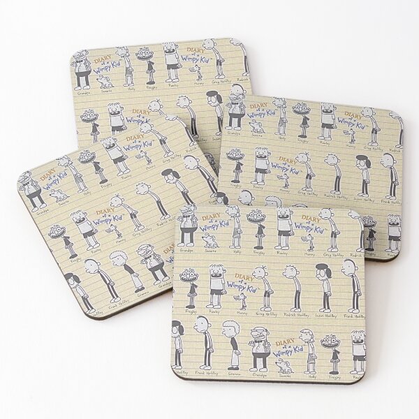 Item preview, Diary of a wimpy kid (cast) designed and sold by Kylie’s Kanvas.