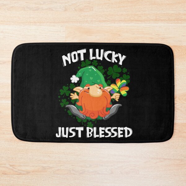 Item preview, Not Lucky Just Blessed - Gnome LGBT Shamrock St Patricks Day designed and sold by Dressed For  Duty.