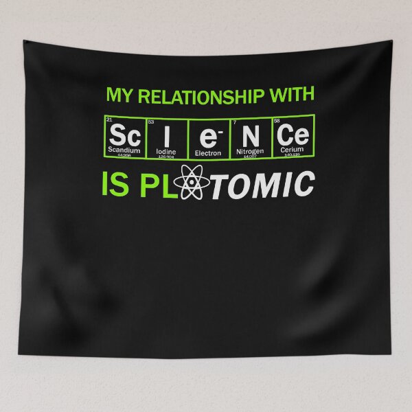 Item preview, my relationship with science is atomic funny chemicals elements joke designed and sold by patriotazx.