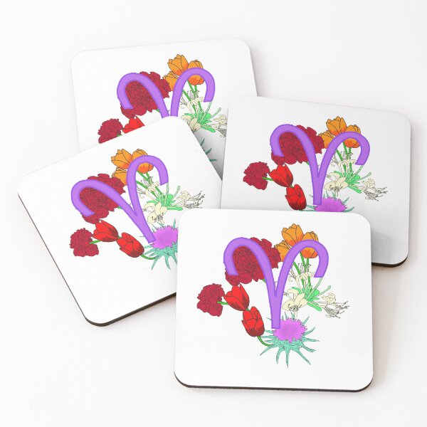 Item preview, Floral Aries designed and sold by FireyPanda.