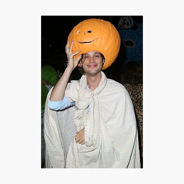 Item preview, Matthew Gray Gubler Pumpkin Head designed and sold by Oofmybonez.