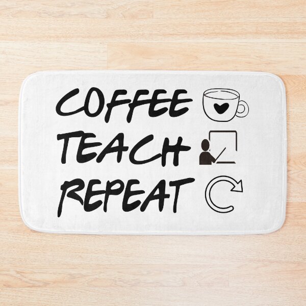 Item preview, Coffee Teach Repeat , Teacher Cool Appreciation Gift, Cool Teacher Gift, designed and sold by majidkacm.