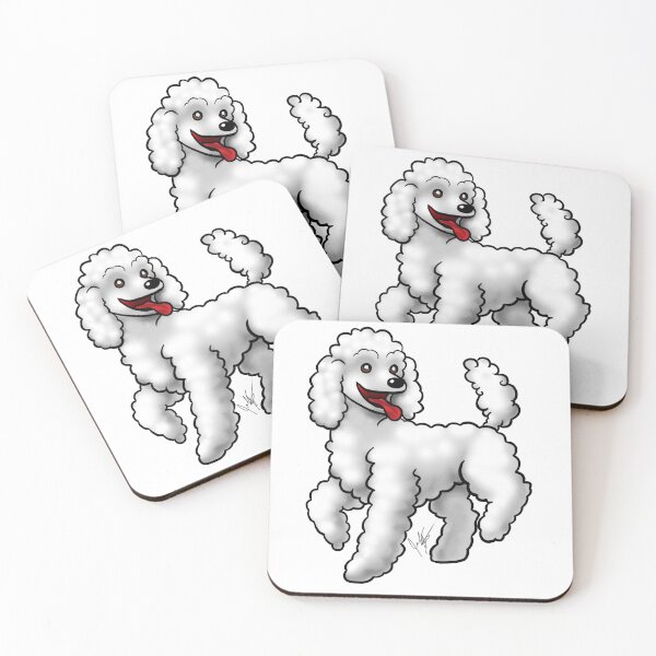 Item preview, Dog - Poodle - White designed and sold by Jennifer Stolzer.