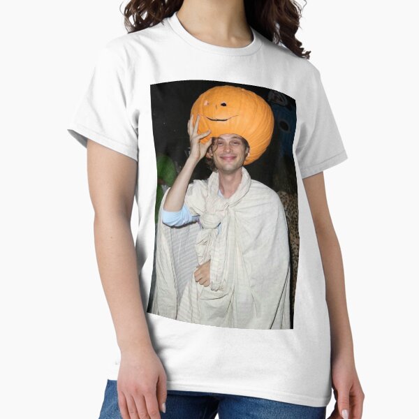 Vista previa del artículo con la obra «Matthew Gray Gubler Cabeza de calabaza», diseñado y vendido por Oofmybonez.
