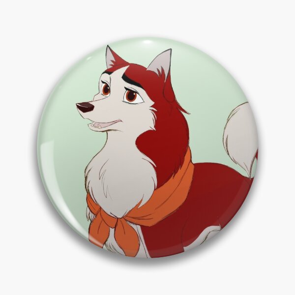 Dog Pins And Buttons Redbubble - balto is fat roblox