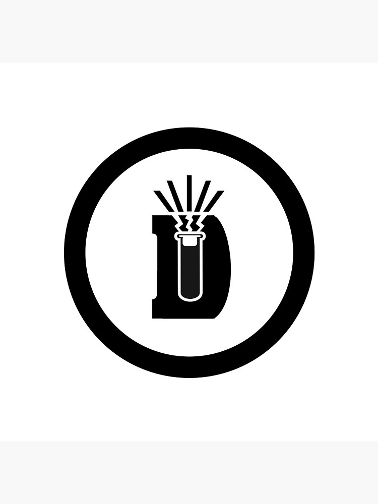 Thumbnail 3 of 3, Pin, Dangerously reactive D DNAtured designed and sold by DNAtured.