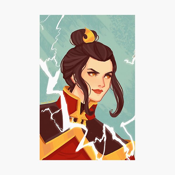 Azula Lightning Print Photographic Print