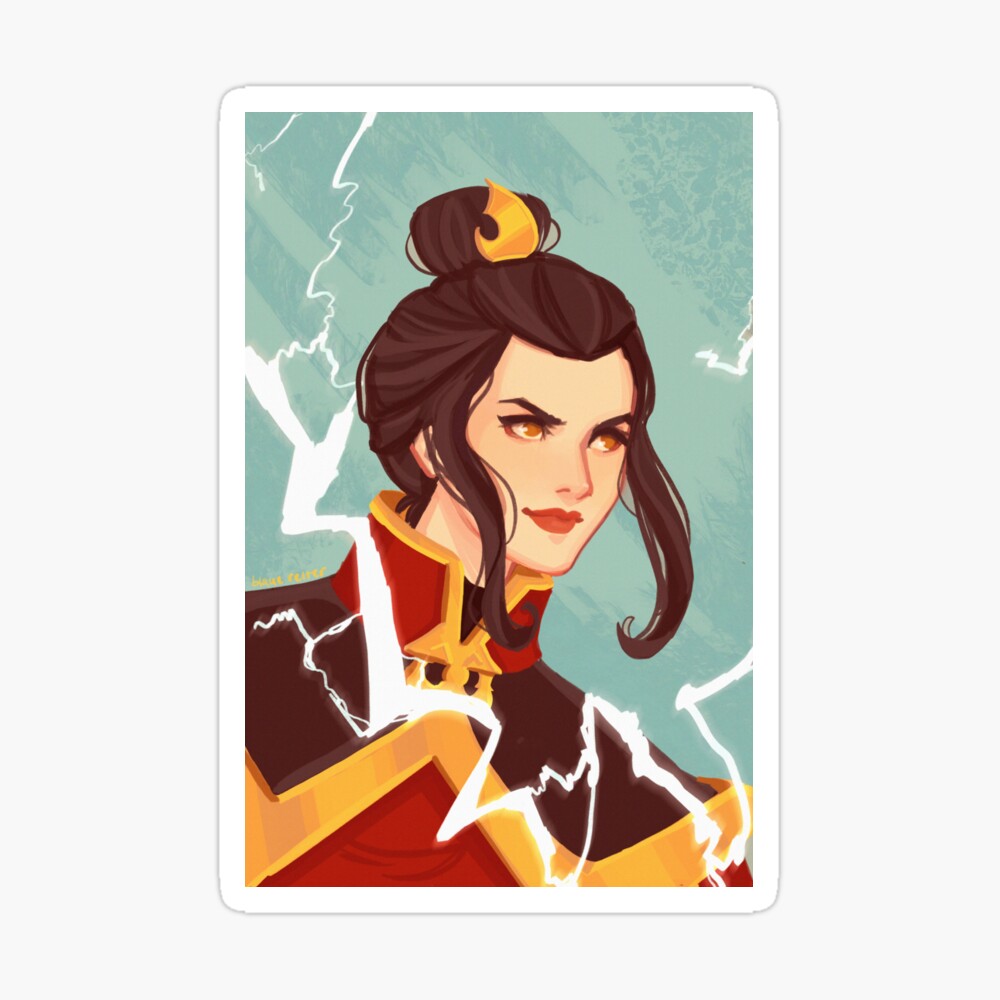 Azula Lightning Print