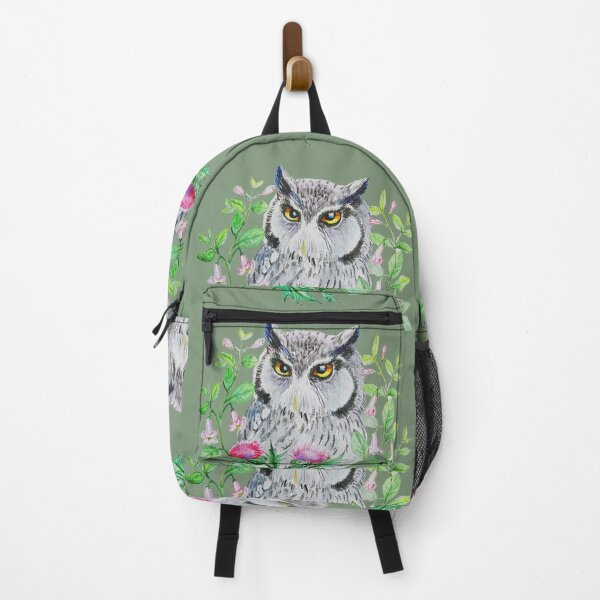 Item preview, Owl and the thristle flower designed and sold by Redilion.
