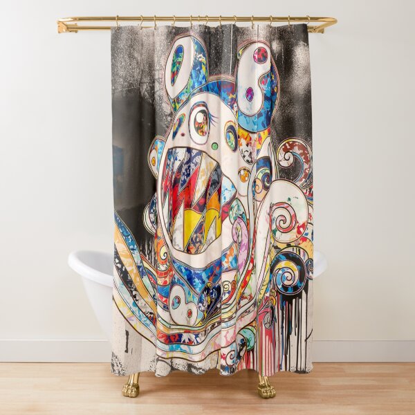 Takashi Murakami - Mirrored Reality Shower Curtain