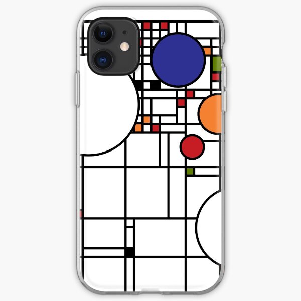 Frank Lloyd Wright Window Print iPhone Soft Case