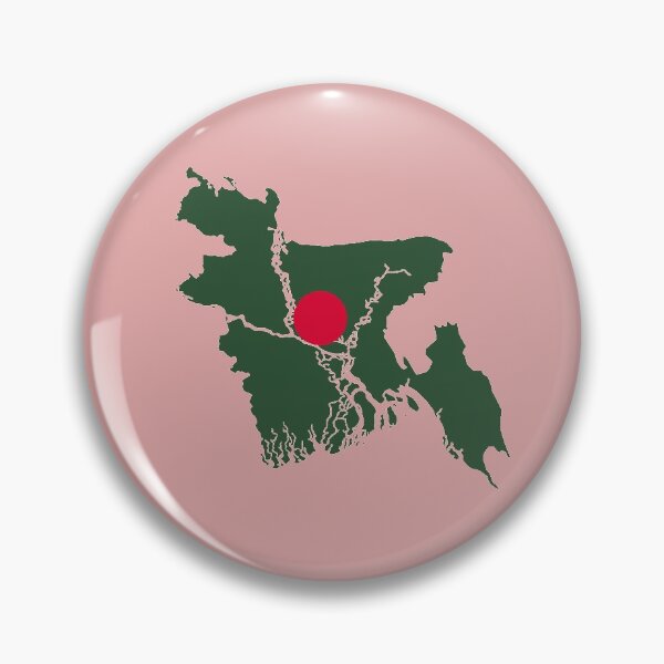 Item preview, BANGLADESH country flag map colourfull  designed and sold by rashadat.
