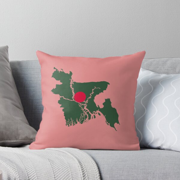 Item preview, BANGLADESH country flag map colourfull  designed and sold by rashadat.