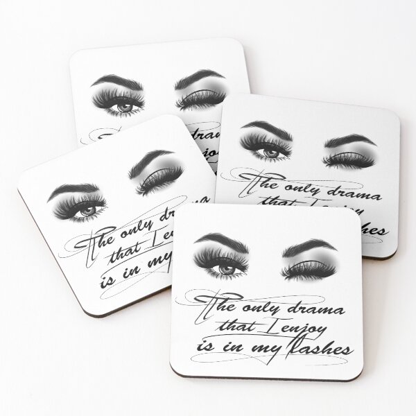 Item preview, Only Drama In My Lashes designed and sold by MiraiKensho.