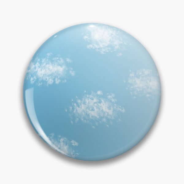 Item preview, Cloudy Blue Sky in a Circle designed and sold by AJ505.