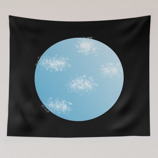 Item preview, Cloudy Blue Sky in a Circle designed and sold by AJ505.