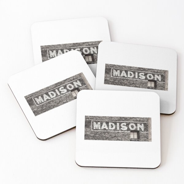 Item preview, Madison Sign BW - Madison, Wisconsin designed and sold by StevenRalserPhoto.