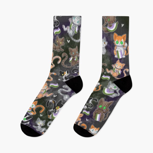 Item preview, Kitty pride flag - genderqueer designed and sold by Lyxy.