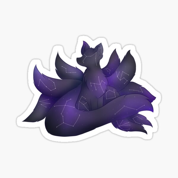 Celestial Kitsune Sticker