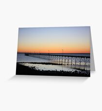 Ceduna Jetty Greeting Card