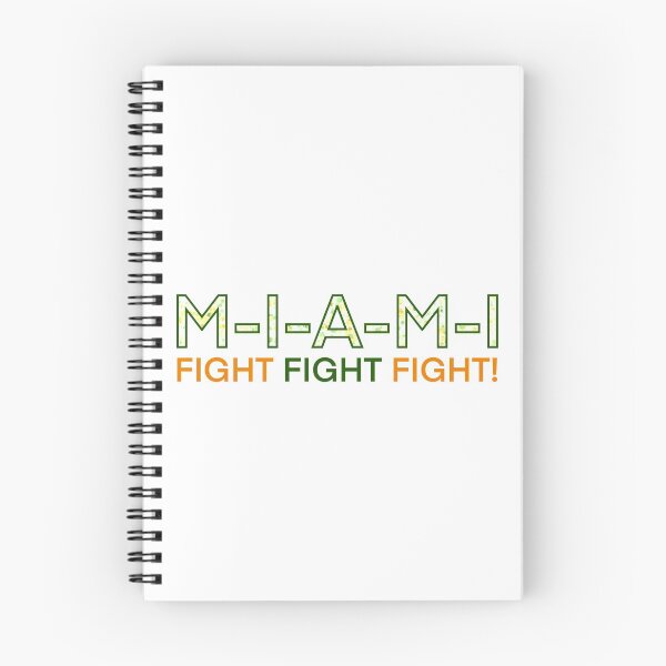 Item preview, Miami splatter paint fight song designed and sold by CanesGirl.