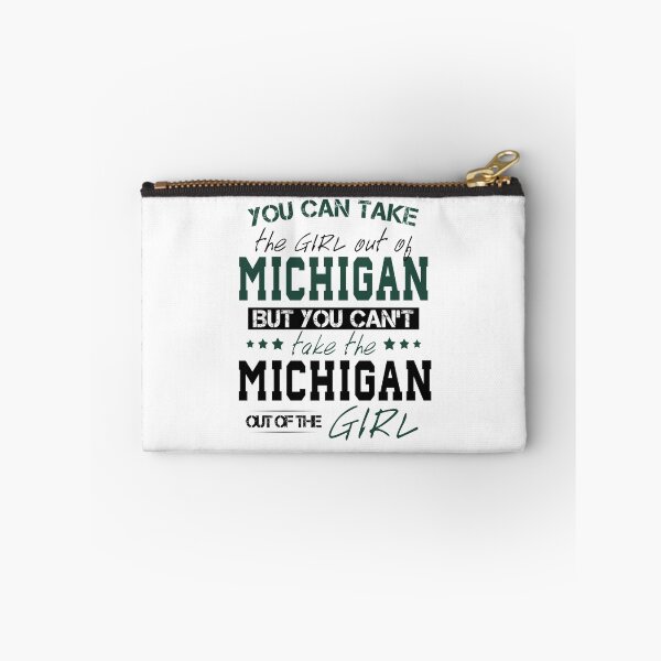 Item preview, You Can Take The Girl Out Of Michigan State! designed and sold by Mobius Tees.