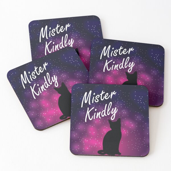 Item preview, Mister Kindly Nevernight Shadow Cat Print  designed and sold by chanzds.