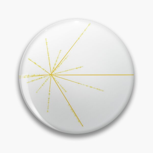 Item preview, Voyager Pulsar Map designed and sold by SamOhanaArt.