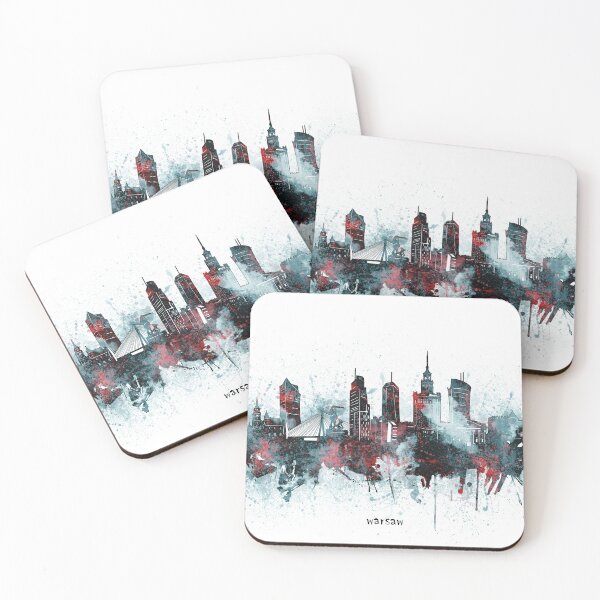Item preview, warsaw skyline designed and sold by BekimART2.