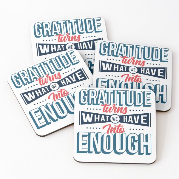 Item preview, gratitude turns what we have into enough  shirt designed and sold by mashaallah1993.
