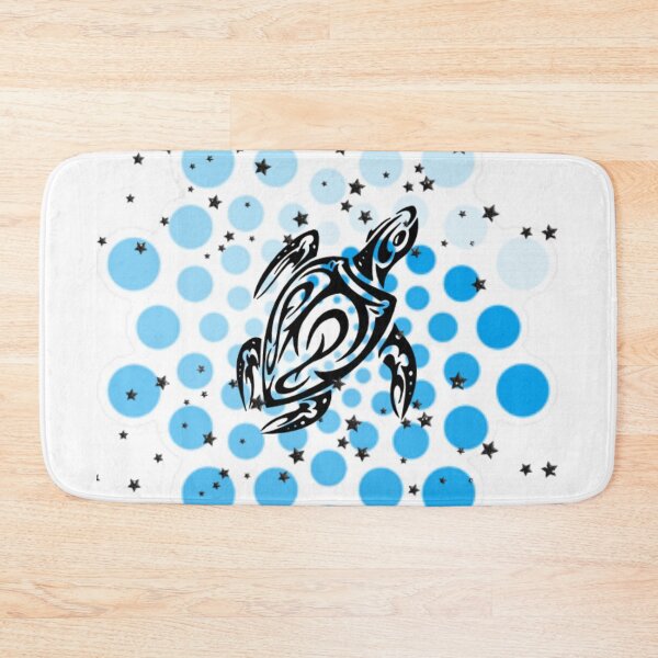 Item preview, Blue Mono Sea Turtle designed and sold by Gifted Hands Studio.