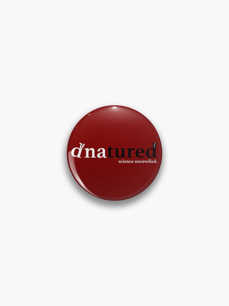 Thumbnail 1 of 3, Pin, DNAtured logo designed and sold by DNAtured.