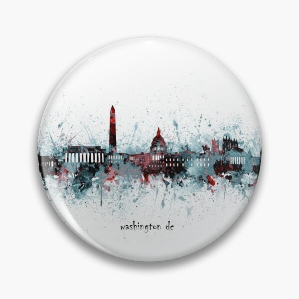 Item preview, washington dc skyline designed and sold by BekimART2.
