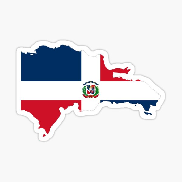Aperçu de l'œuvre  CARTE DE LA RÉPUBLIQUE DOMINICANA créée et vendue par CasaLatina.