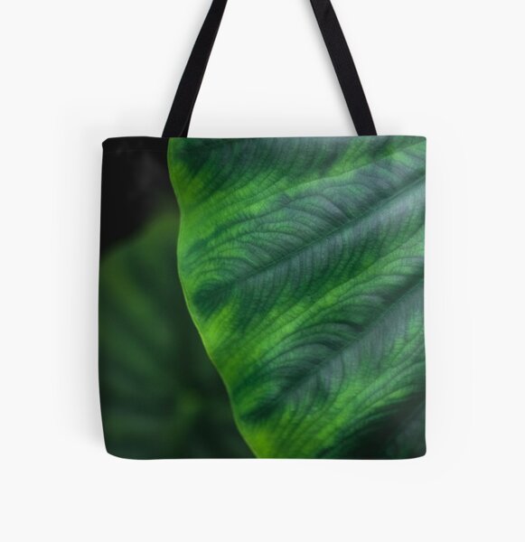 Leaf All Over Print Tote Bag