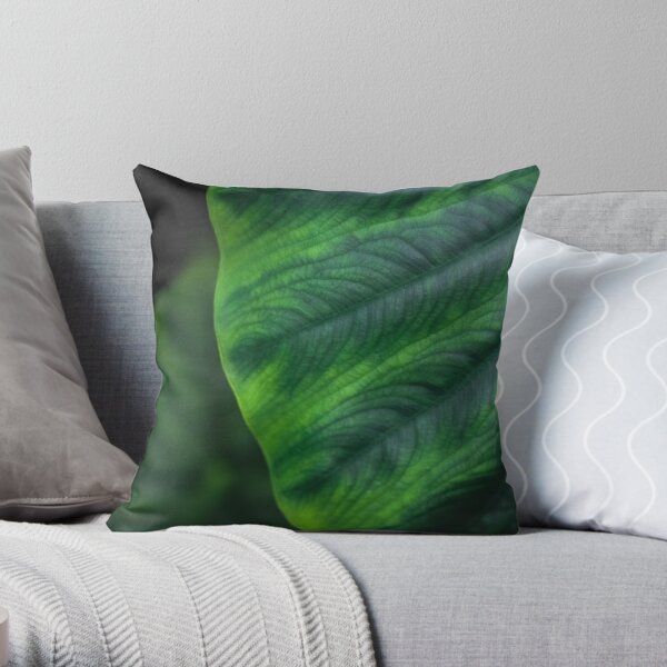 Leaf Throw Pillow