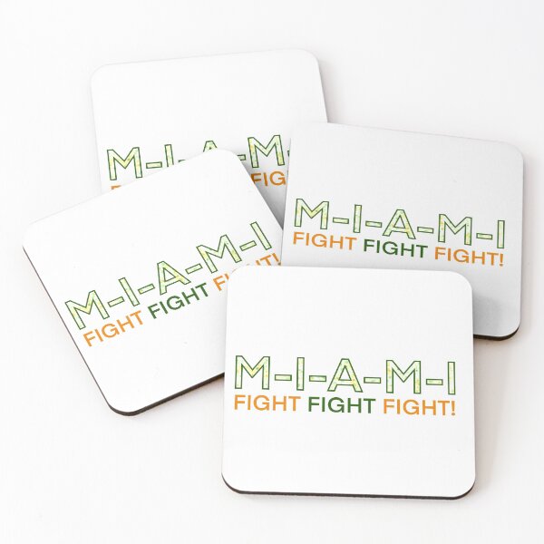 Item preview, Miami splatter paint fight song designed and sold by CanesGirl.