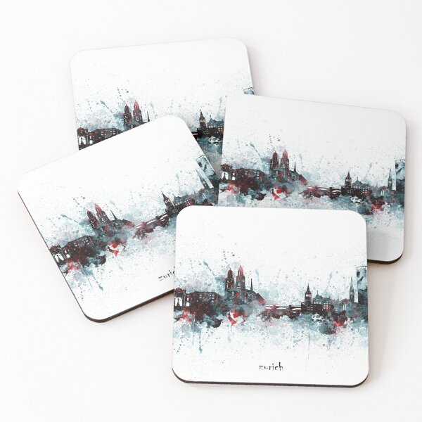 Item preview, zurich skyline designed and sold by BekimART2.