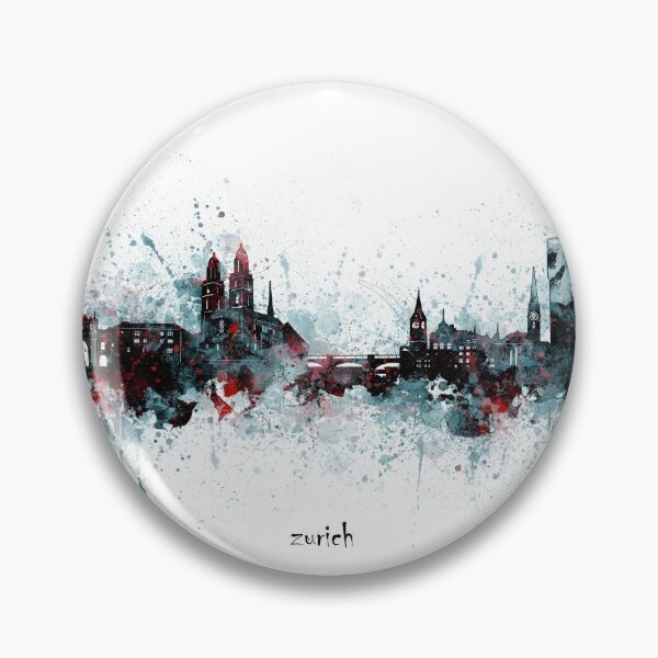 Item preview, zurich skyline designed and sold by BekimART2.