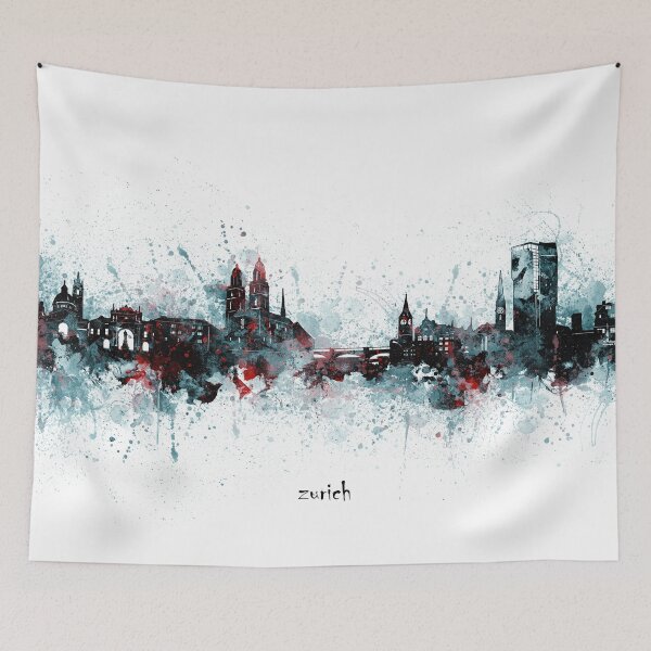 Item preview, zurich skyline designed and sold by BekimART2.