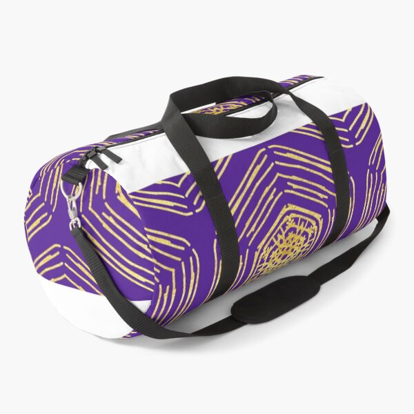 Item preview, Gold coin motif on a rich violet background designed and sold by PetaJaneHome.