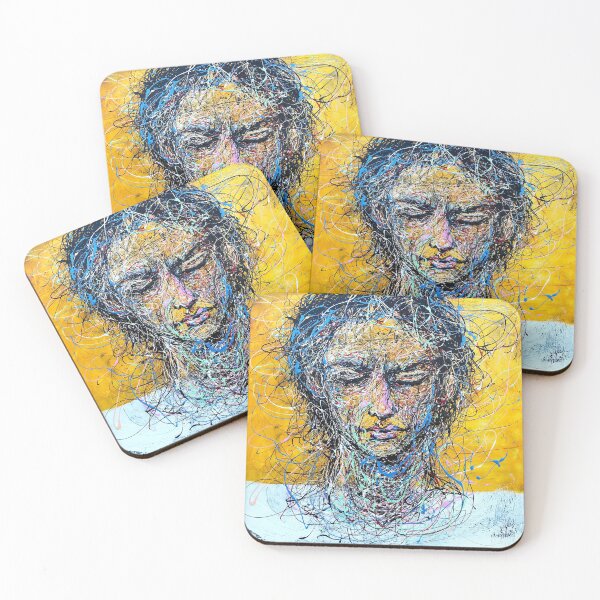Item preview, Light my Fire Drip Painting by Ole Hedeager designed and sold by IslandArt.