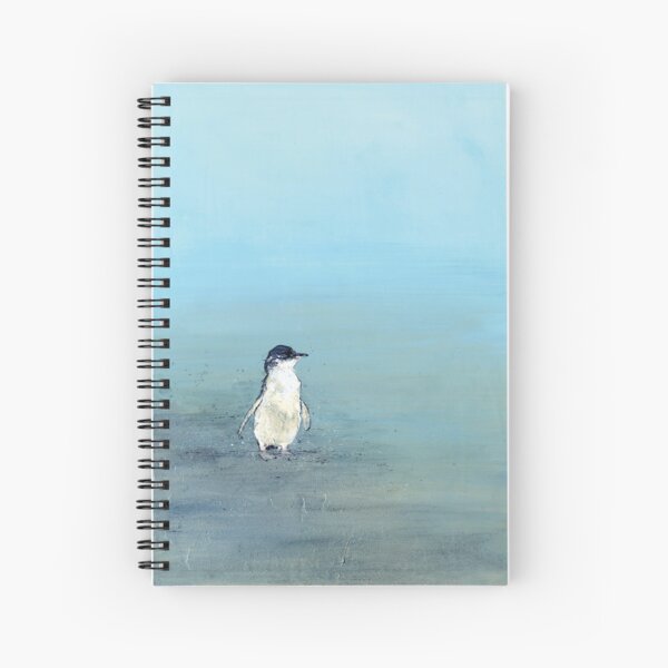 Lost Penguin Wall Art Spiral Notebook