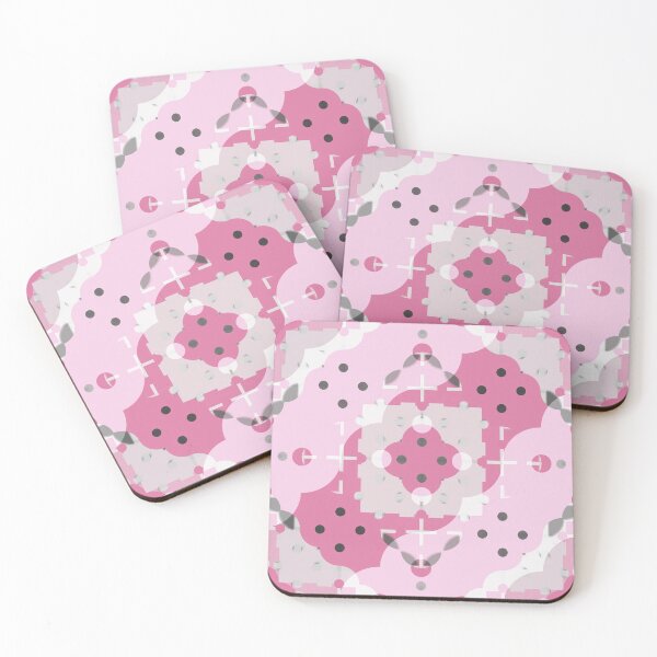 Item preview, Abstract Pink White Grey Pattern designed and sold by RootSquare.
