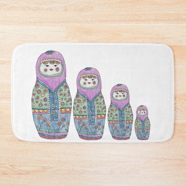 Item preview, Russian Nesting Dolls designed and sold by ArtChildGalore.